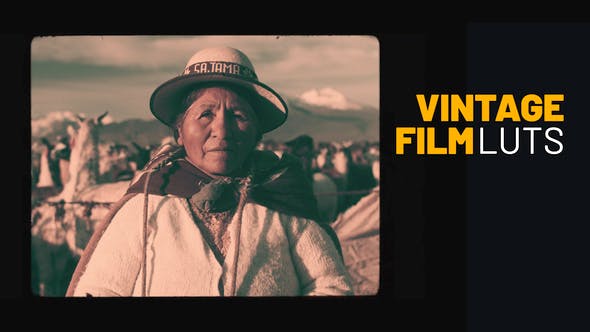 Videohive 49447176 Vintage Film LUTs