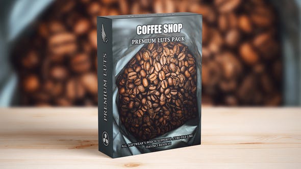 Videohive 48570817: Coffee Shop Brown Look Cinematic LUTs Pack