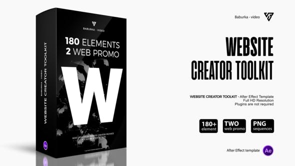 Videohive 31284869: Transform Your Web Presentations with Website Creator Toolkit