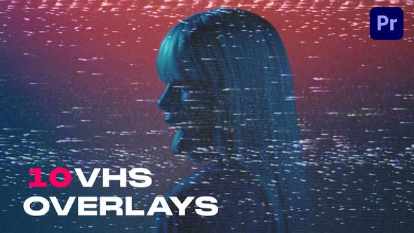 Videohive 50460526: 10 VHS Overlays to Revolutionize Your Editing