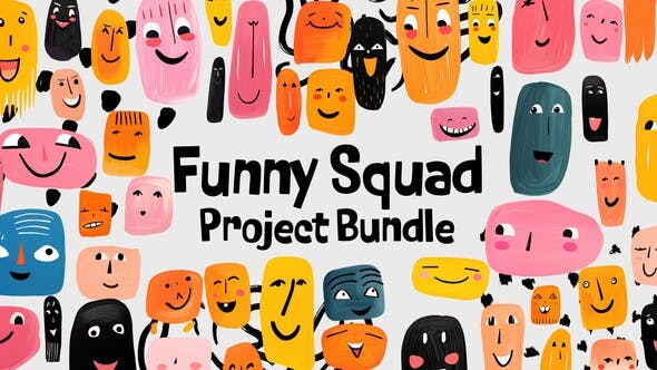 Videohive 50417654: Boost Your Creativity with Funny Squad Bundle