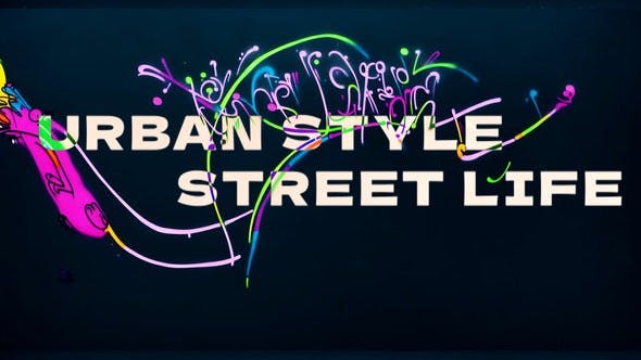 Videohive 44892063 Graffiti Logo Reveal for Premiere Pro