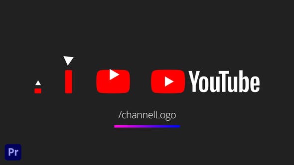 Videohive 44640565 YouTube Channel Logo for Premiere Pro