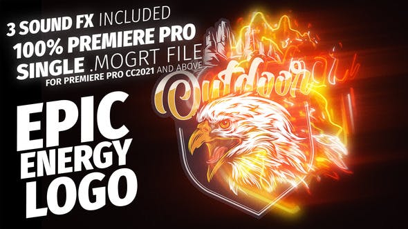 Videohive 37661120 Energy Logo Reveal Mogrt for Premiere Pro