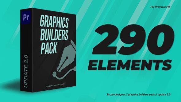 Videohive 50505986 Graphics Builders Pack MOGRT