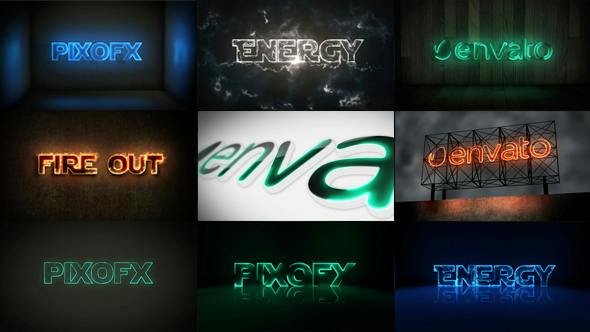 Videohive 15872578 Multi Light Kit – Fire Light Neon Energy Composer