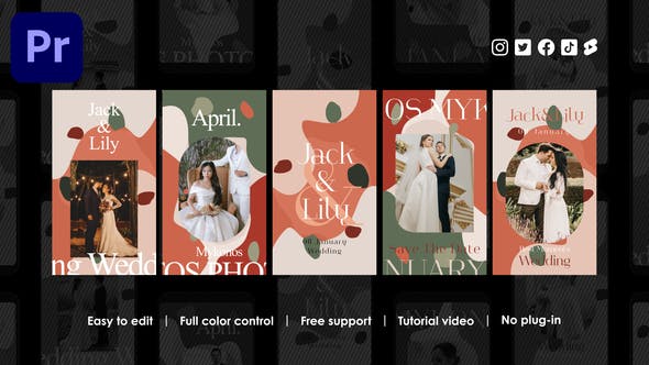 Videohive 48542677 Marriage Instagram Stories