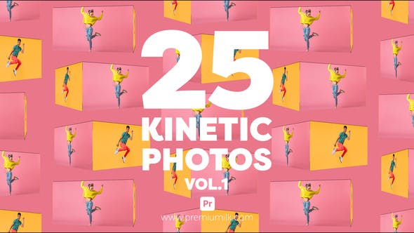 Videohive 47068252 Kinetic Photos Vol 1 for Premiere Pro