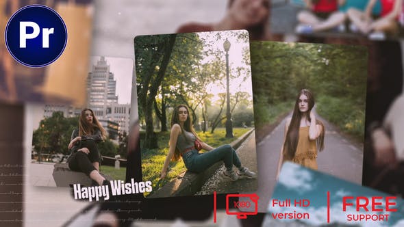 Videohive 46837969 Memories PhotoSlideshow 3D MOGRT