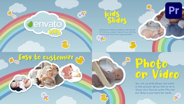 Elevate Your Video Editing: GFXHive Presents Videohive 46517055 Kids Slides