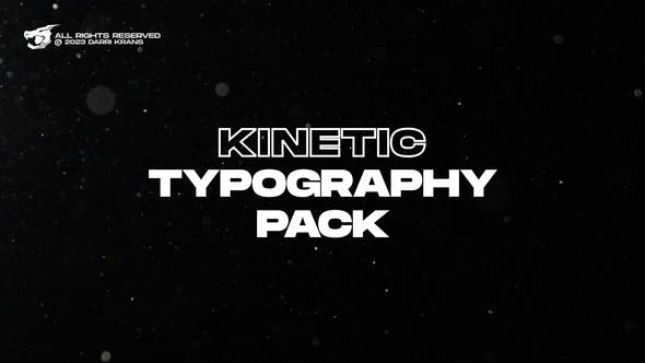 Videohive 48445126 Kinetic Typography Titles at GFXHive