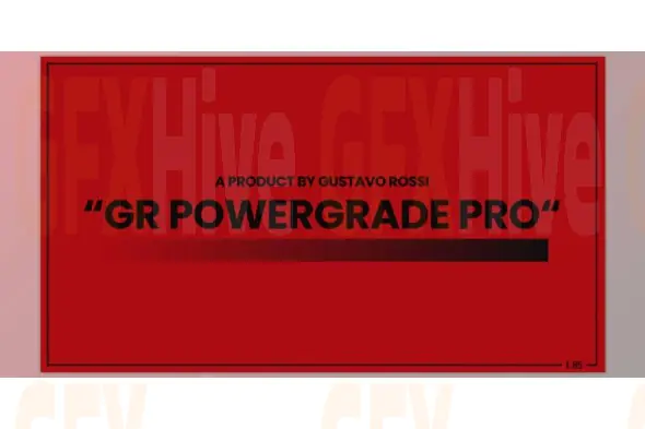 Gumroad - Gustavo Rossi - GR PowerGrade Pro