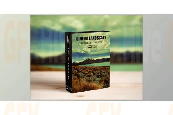 Landscape Cinematic Lightroom Presets Pack (Creative Market 284819188)