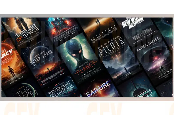Pixflow - Science Fiction Movie Posters
