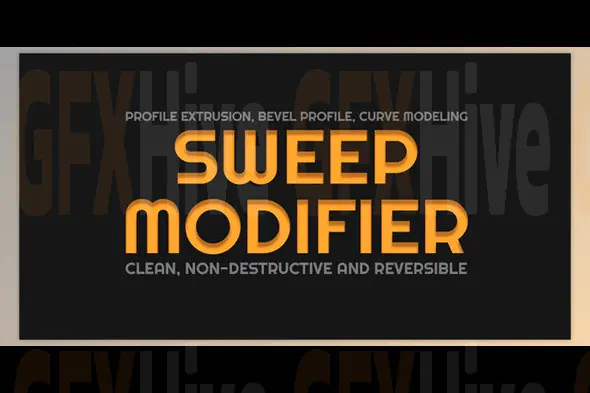 cgtrader - Sweep Modifier Addon for Blender 2.0.1
