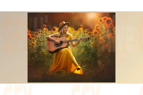 Meg Bitton - Sunflower Strummer - Lori Lesh