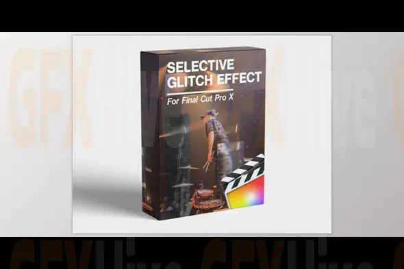 FCPX Full Access - Selective Glitch Effect