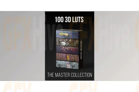Proedu – Master Collection 100 3D LUT Profiles for PS