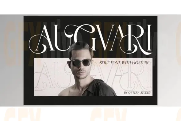 Augvari - Luxury Stylish Ligatures Alternates (Creative Market 291802458)