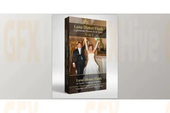 Luxe Direct Flash Lightroom Presets & AI Tools by The Luxe Lens