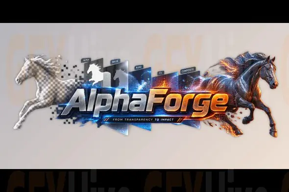 AlphaForge - Transition Generator for AE by Aescripts v1.0.1