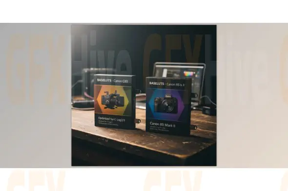 BaseLUTs for Canon C80 and R5 Mark II Flat Footage Color Correction by gamut