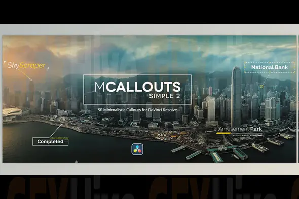 MotionVFX - mCallouts Simple 2 DVR