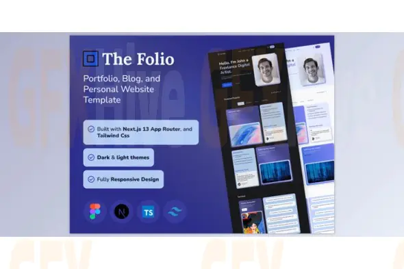 UI8 - The Folio - Portfolio, Blog, and Personal Website Template