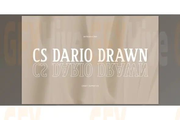 CS Dario Drawn Creative Market - 289515166