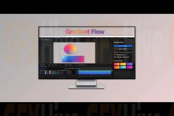 Gradient Flow - Copy And Paste Gradients in AE by Aescripts v1.1