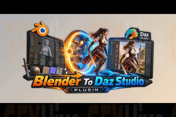Blender to Daz Studio Plugin v3.8.63 for Windows & Mac