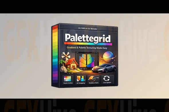 Palettegrid – Blender Add-on by Superhivemarket v1.3.0
