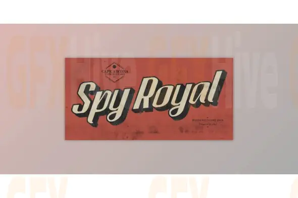 My Fonts - CA Spy Royal Font Family 6xOTF