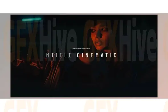 MotionVFX - mTitle Cinematic DVR