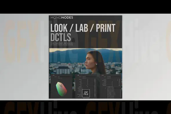 Mononodes - Look/Lab/Print DCTLs v1.1 for DaVinci Resolve