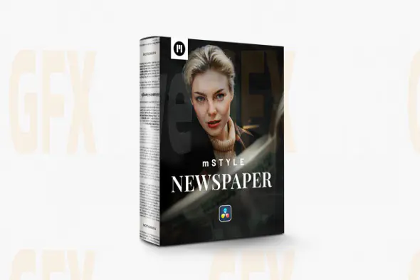 MotionVFX – mStyle Newspaper DVR