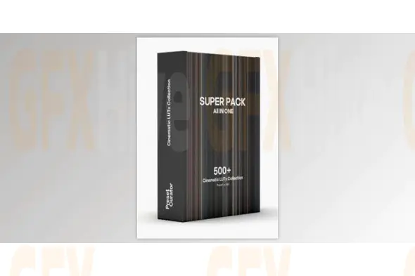 Presetcurator - Super Pack Cinematic LUT Collection