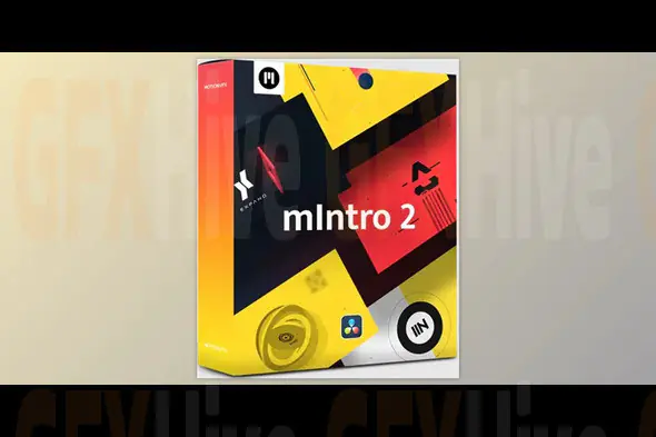 MotionVFX - mIntro 2 DVR