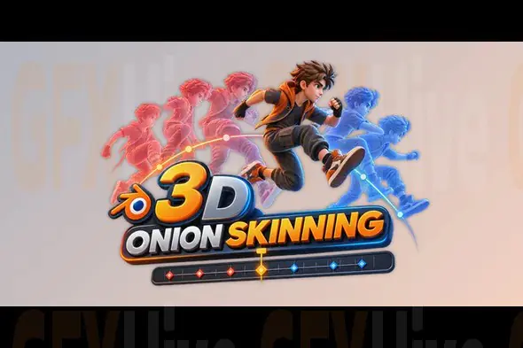 3D Onion Skinning – Blender Add-on by Superhivemarket v0.21.3