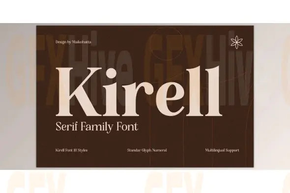 Kirell - Elegant Serif Family (Creative Market 291780613)