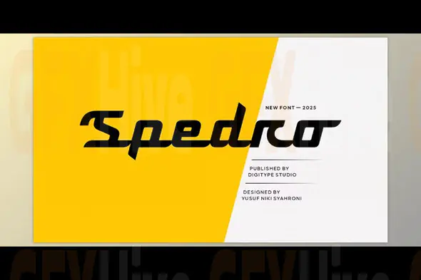 Spedro Sporty Script Font