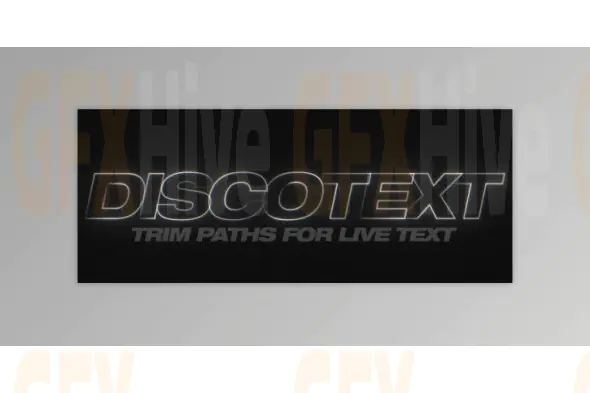 Aescripts - Discotext 1.2.6 (Win, Mac)