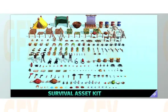 blender - Survival Asset Kit