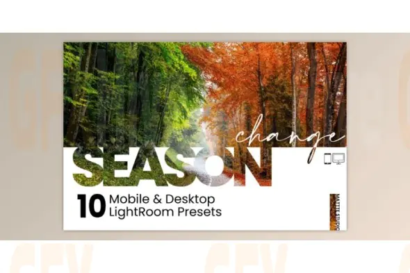 Filtergrade - Season Change Lightroom Presets + Actions And ACR Presets
