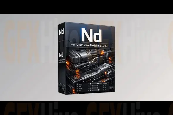 ND: Non-Destructive Modeling Blender Addon by Superhivemarket v2.2.1