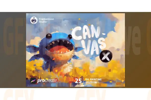 Gumroad - Canvas X - Procreate Brush Pack
