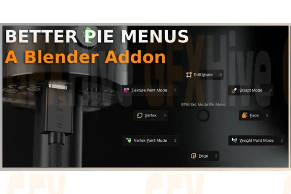 Blender - Better Pie Menus 0.4.0