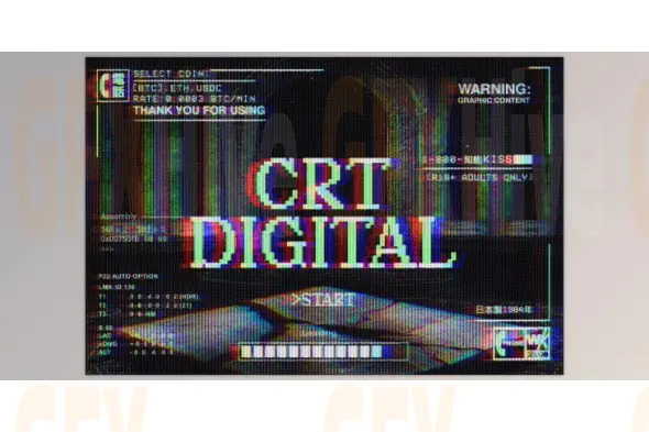 Vintage CRT Digital Effect (Creative Market 291855055)