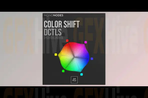 Mononodes - Download Color Shift DCTLS v3 for Davinci Resolve