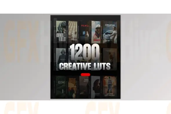 Presetcurator - 1200+ Creative Cinematic LUTs Master Bundle